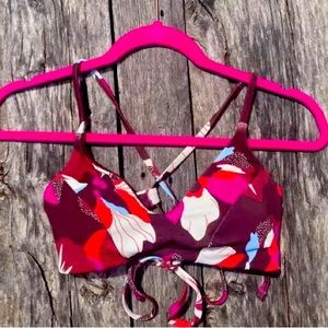COPY - Athleta Swim Top, size M, decadent chocolate🌺